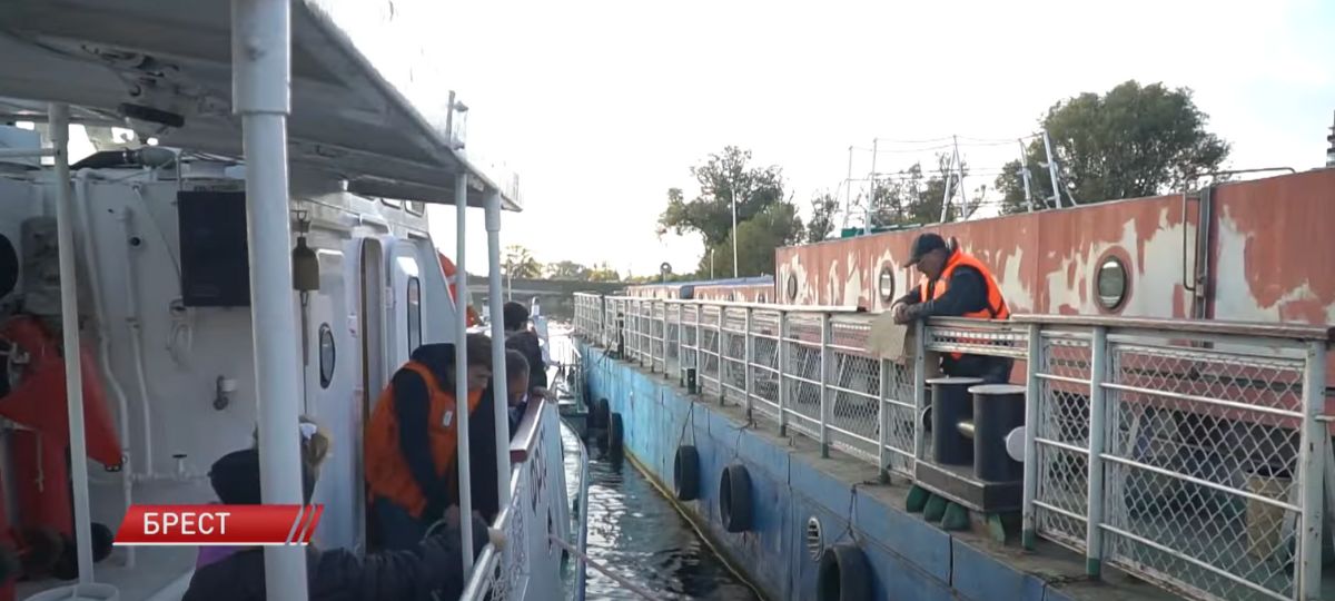 Корабль, Фрост, берег, моряки