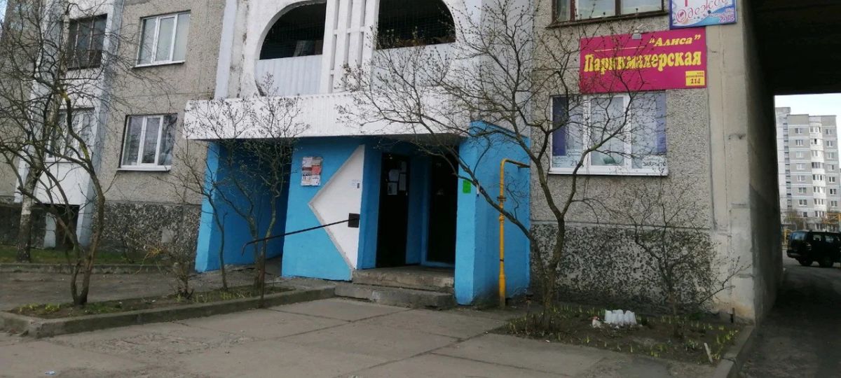 Подъезд, многоквартирный дом, ул. Октябрьской революции, Брест