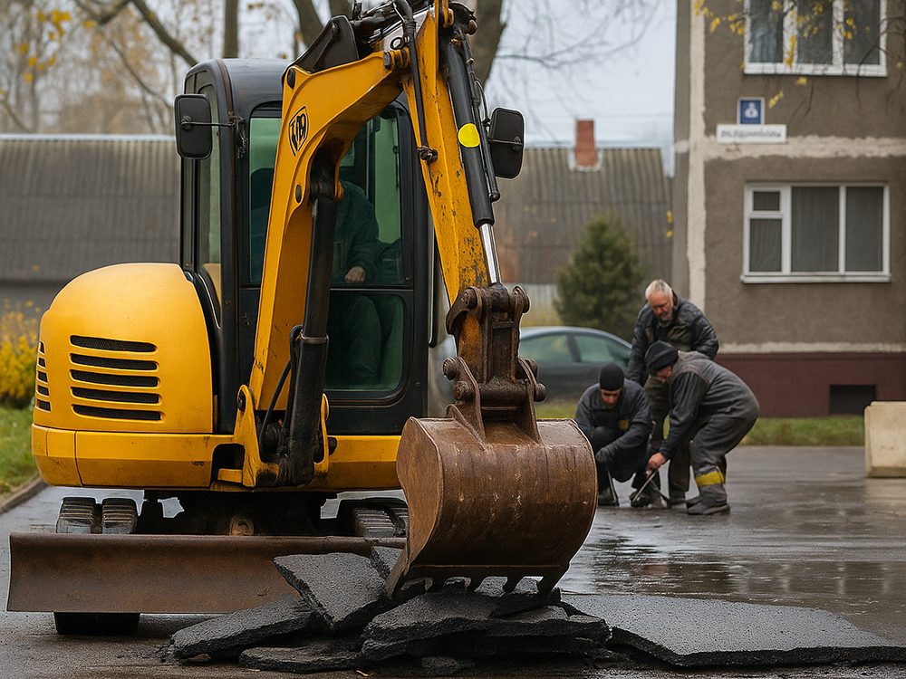 рамонт дарогі