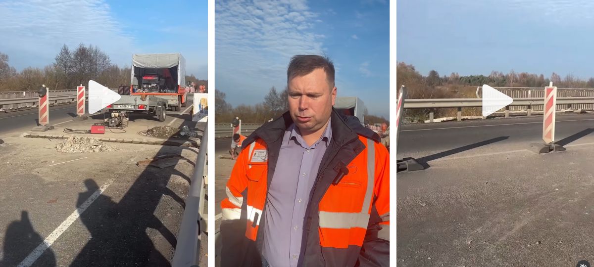 Ясельда, мост, Береза, ремонт