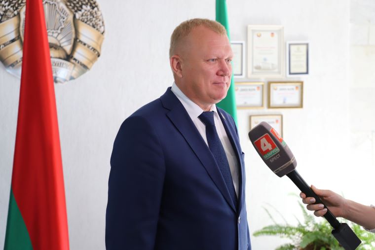 Председатель Ивацевичского района Владимир Белов. 28 сентября 2023 года