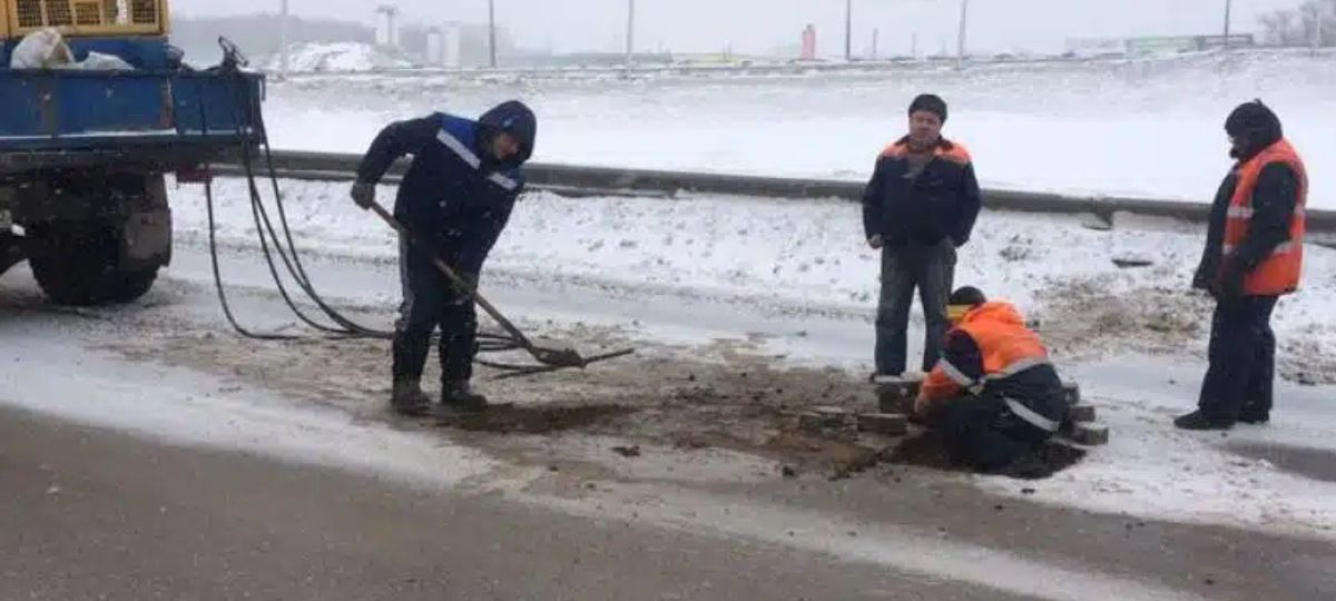 Дорожники, ремонт