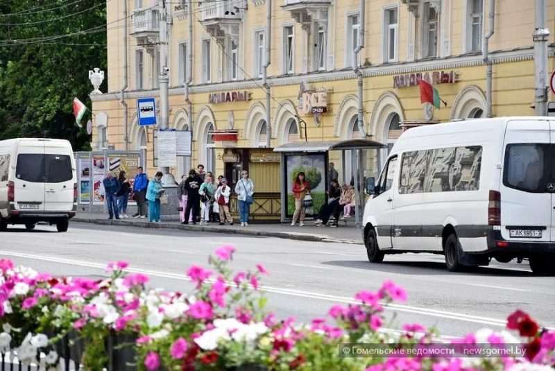 Маршрутки в Гомеле. Иллюстративное фото
