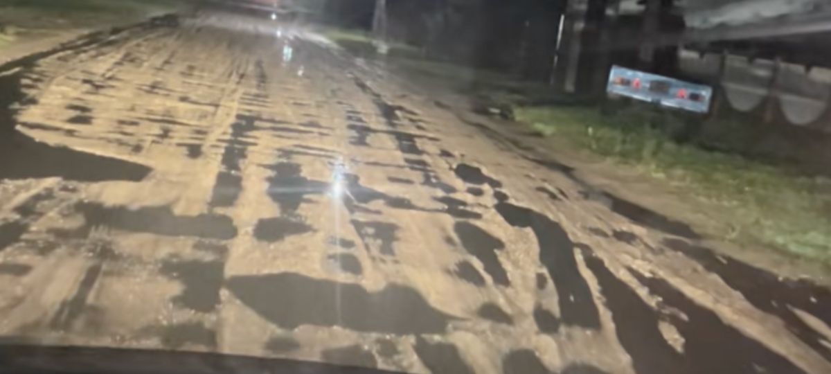 Дорога около Марьиной Горки