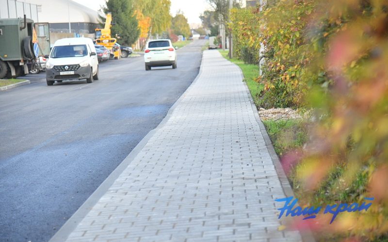 Улица Волоховская в Барановичах после ремонта. Фото: «Наш край»